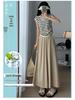 Petite Women's High-Waisted Ice Silk Wide-Leg Pants, Summer Thin, Non-Shrinking, Drapey Yamamoto Style