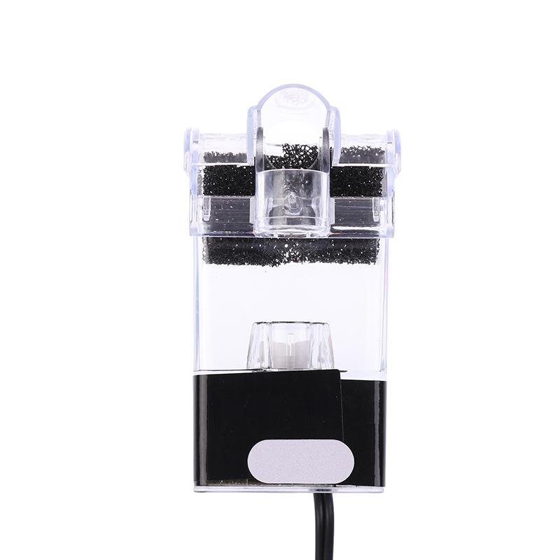 Аквариумный внешний подвесной фильтр мини-фильтр интерфейс питания для аквариума 2,5 Вт поток 250H/L для аквариумов ниже 30 см