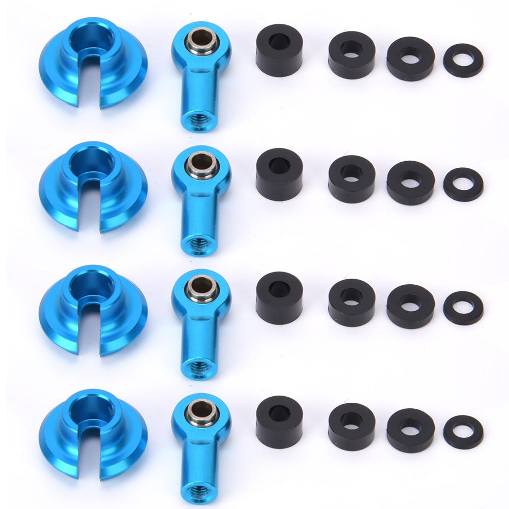 Link Rod End Ball Joint RC Spare Parts Accessory for 1 10 ECX 2 Wheel Drive RC CarBlue ECX1038B