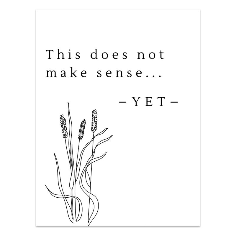 Картина на холсте в скандинавском стиле, минималистичный постер, девиз «Установка на рост», декоративные картины, мотивационное настенное искусство, картина для комнаты