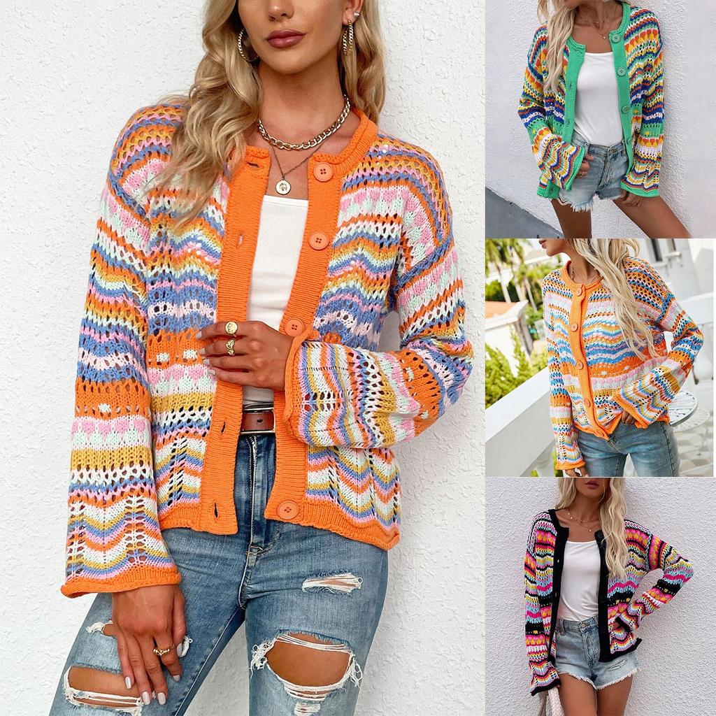 Women Casual Temperament Long Sleeve Sweater Top