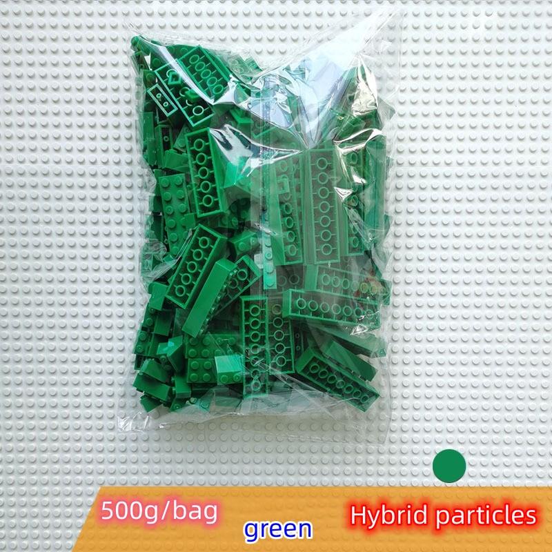 Массовые строительные блоки, 16 цветов, 500 г, 300 шт., детские развивающие игрушки, сделай сам, бесплатная сборка, креативный подарок, минифигурка