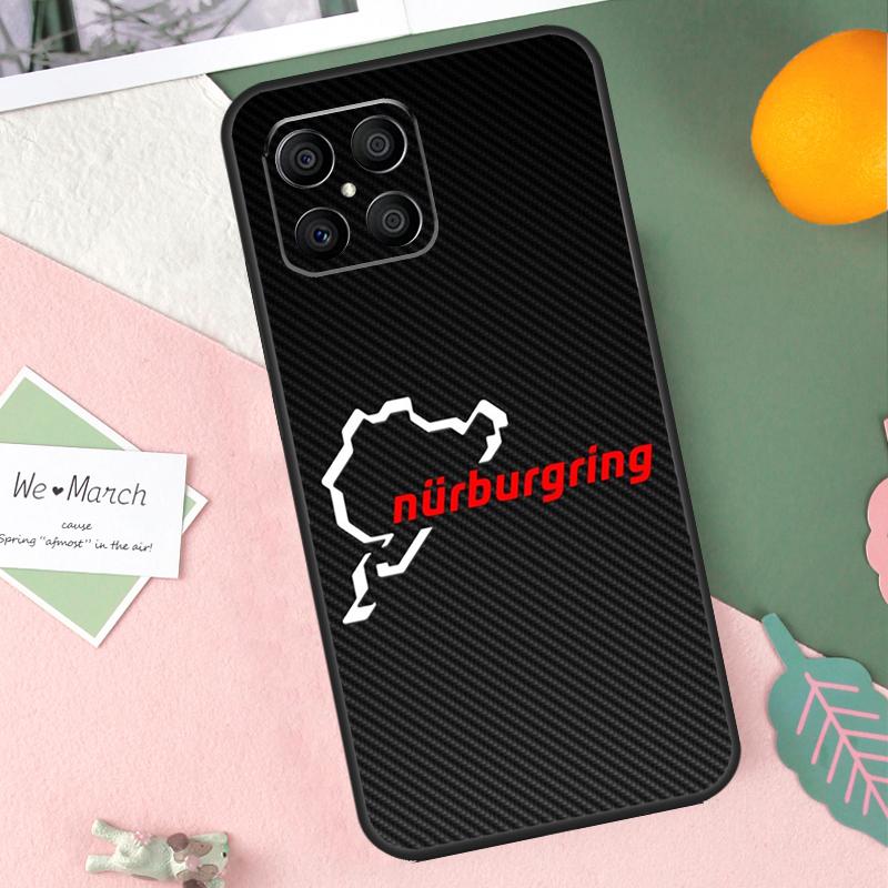 Чехол Motor Sport Nurburgring для Honor X8b X9b X9c X9a X8a X8 X9 50 70 90 Lite Honor 200 Lite Magic 7 5 6 Pro