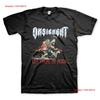 Винтаж ONSLAUGHT Группа Let There Be Rock Для Фанатов Хлопковая Футболка Винтажная Стиранная Мягкий Топ Для Повседневной Носки уличная одежда