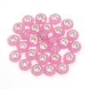 20pcs/Lot 14mm Jelly Color Faceted Resin Beads Big Hole Spacer Loose Beads For Jewelry Making DIY Bracelet Necklace Wholesale