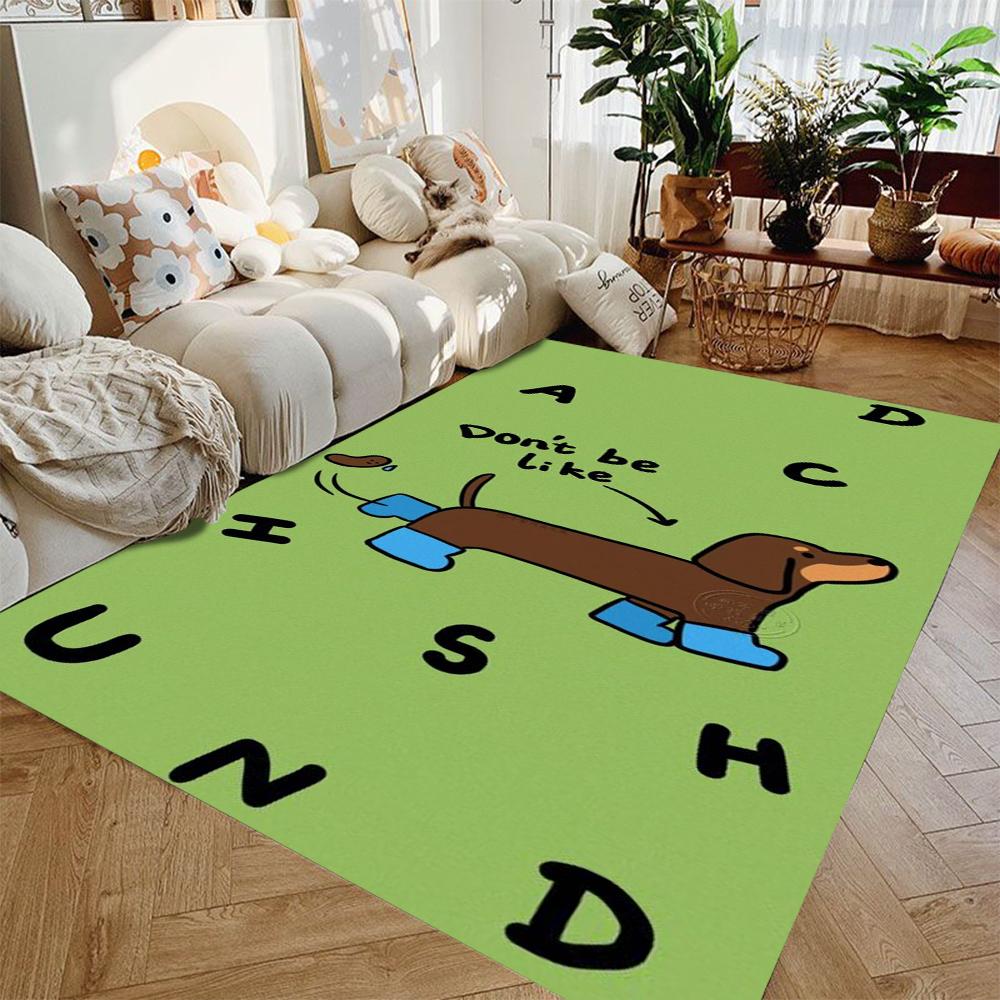 Cute Rug Little Greyhound Entrance Doormat Door Mat Floor Mat Bathroom Mats Carpet Entrance of House Custom Carpet for Kitchen