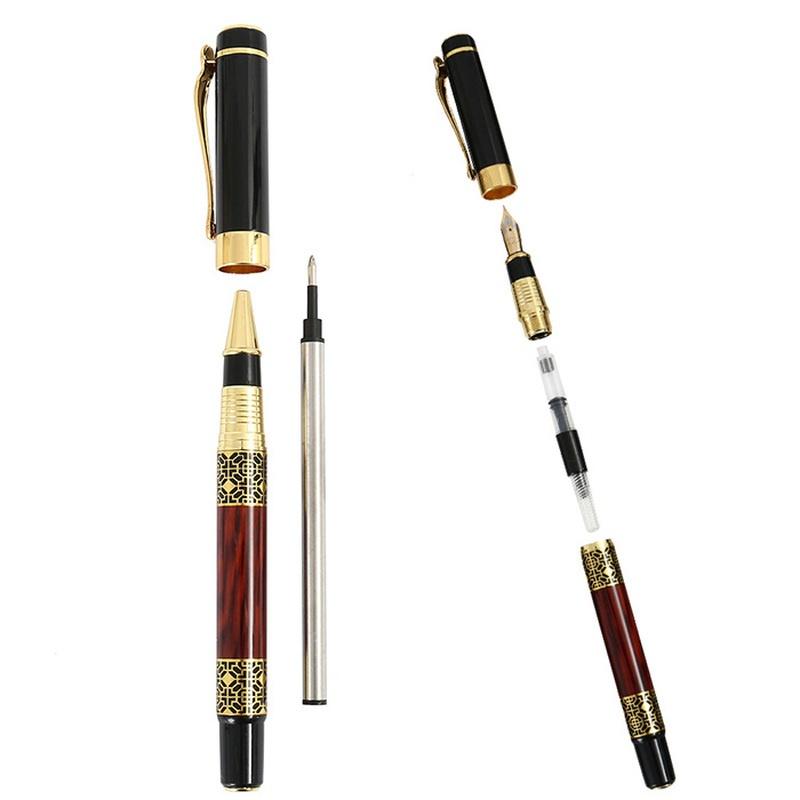 New Fashion Brand Fountain Pen Luxury Business Executive Writing Ink Pen Stationery