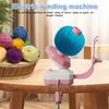 Electric Wool Winder for Crocheting Motor Drive Automatic Yarn Ball Winder Efficient Auto Yarn Cake Winder With Stepless Speed
