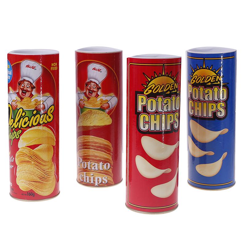 Банки с картофельными чипсами, искусственная змея, день дурака, забавная новинка, шутка, трюк, игрушки