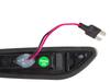 BMW X3 E83 LED side turn signal, SMOKED, REGULAR, 2 pcs., SET