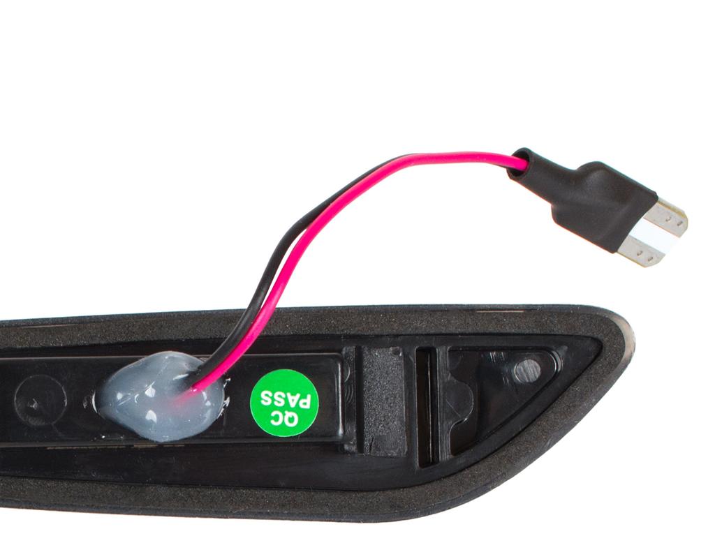 BMW X3 E83 LED side turn signal, SMOKED, REGULAR, 2 pcs., SET
