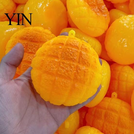 Adults Stress Relief Toys Pineapple Bun Crust Squeeze Toy for DIY, Simulated Bread Shaped Toy, Fake Food Sensory Fidget Anxiety Reduction