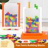 2145 3D Tetris Building Block Puzzle Toy Parent-Child Interactive Desktop Game