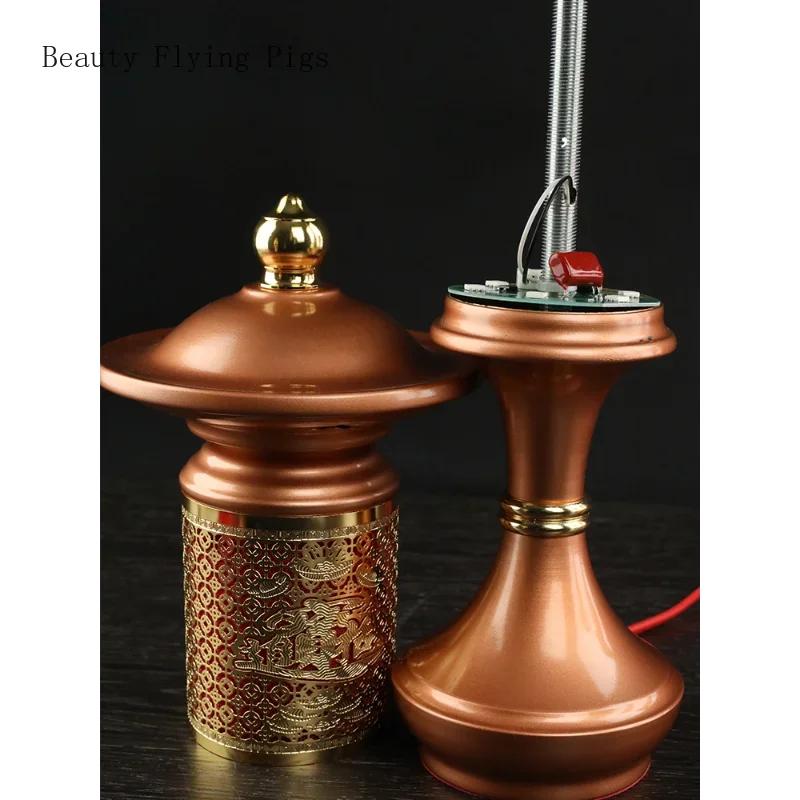 2PCSLED 110v~220v Guan Gong Lamp Home Buddha Hall Подношение Будде Молитва Электрическая Свеча Украшение Фэн-шуй