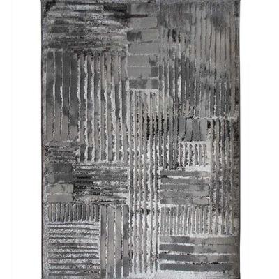 Ковер с рисунком серого тумана 120x170