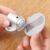 1/2sets Magnetic Door Stop Adjustable Alloy Self-locking Door Stop Punch-free Anti-collision Door Stops for Floor Wall Protector