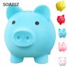 Ramidos милый банк-свинья, пластиковый банк для денег в виде свиньи, несколько цветов для мальчиков, девочек, детей, взрослых