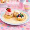 Ice Cream Shaped Ceramic Yogurt Bowl Cream Colored Dining Plate Minimalist Breakfast Plate  Cafe