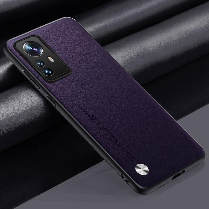 Luxury Leather Case For Xiaomi Mi 12 Lite 12X 12T Pro 12S Ultra Cover Silicone Phone Case For Redmi Note 12S 12 Pro Plus Coque