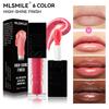6-color Mirror Water Gloss Lip Glaze Glass Dudu Lip Moisturizing and Moisturizing Pearlescent Lip Oil Lip Gloss