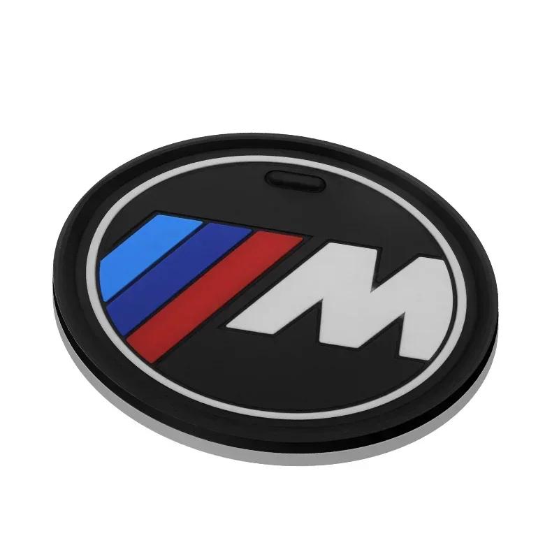 Car Sticker For BMW 2pcs Car Interior Water Cup Bottle Holder Anti-slip Pad Mat For bmw M Sticker X1 X3 X4 X5 X6 X7 e46 e90 f20