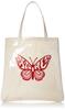 Сумка-тоут X-girl BUTTERFLY, Женская, Белая, Один размер