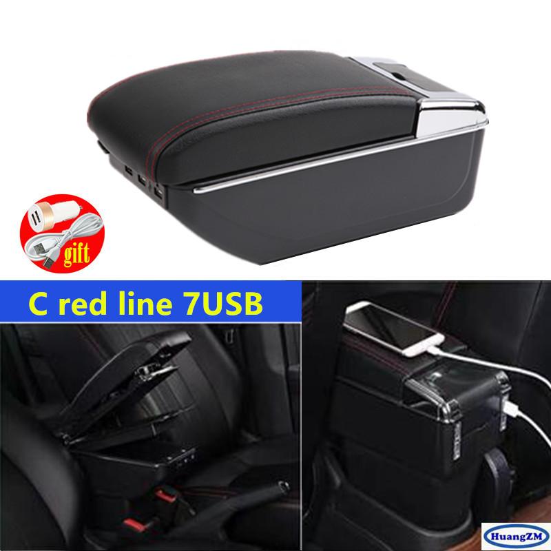 For MG MG3 MG 3 Armrest box For MG MG3 2025 Car Armrest box Center Storage box Interior Retrofit Car Accessories