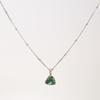 HARANG HR 25N_Triangle Cut Gem Necklace