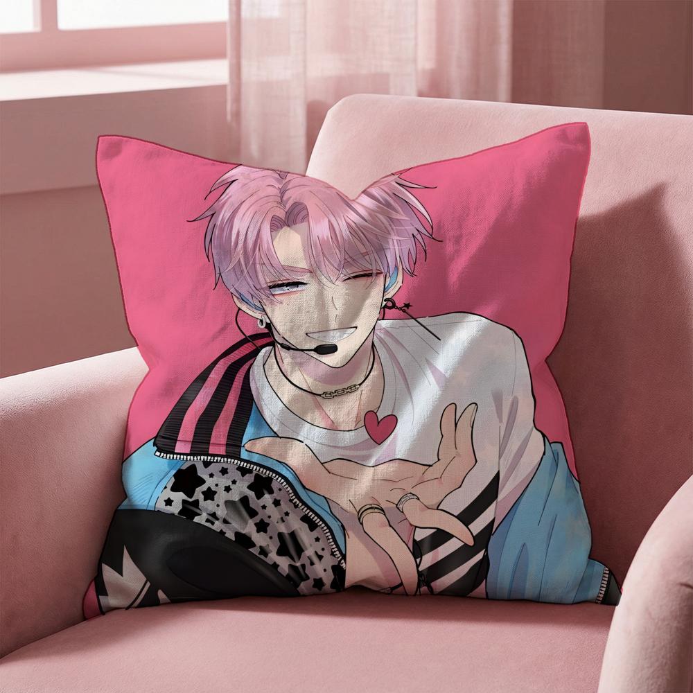 Tamonkun Ima Dotchi Cushion Cover MultiScene Pillow Cover for Home  Car  Reversible Soft  Durable for Daily Use