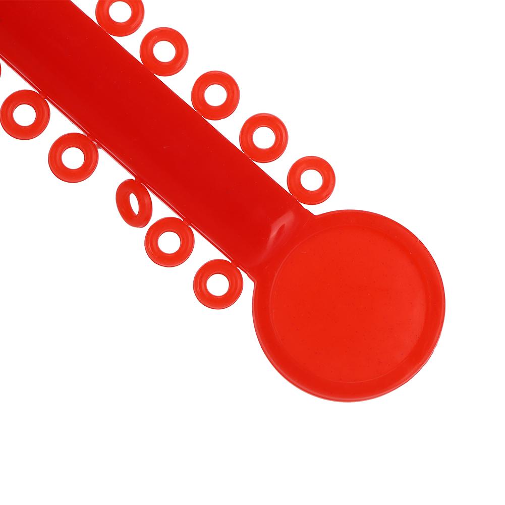 40pcs Multi Color Dental Orthodontic Ligature Rubber Bands Teeth Corrector Elastic Brace