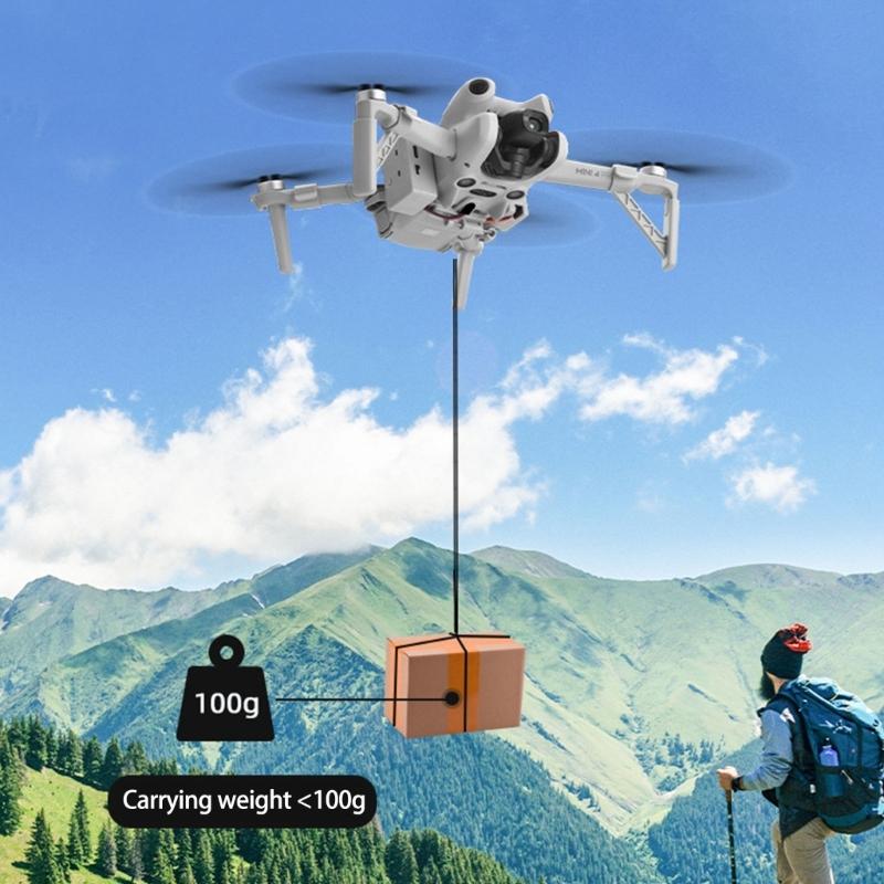 Drones Delivery Thrower Systems Kits with Enhances Landing Gears for Outdoor Event for 4Pro