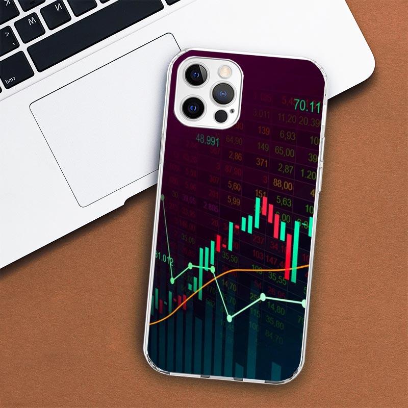 Чехол для телефона Trade Investment Forex Stock Market для Apple iPhone 11 12 13 15 14 Pro 7 XR X XS Max 8 Plus + Mini SE по индивидуальному заказу