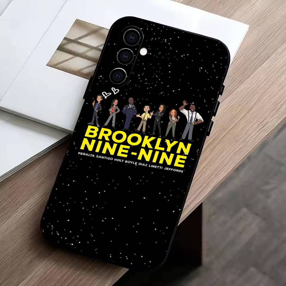 B-Brooklyn Nine 99 Phone Case For Samsung Galaxy A73,A72,A71,A70,A53,A52,A51,Soft Silicone Black Cover