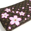 Louis Vuitton M13433 Мураками Такаси Монограмма Кошелек Zippy Вишня Блоссом Неиспользованный