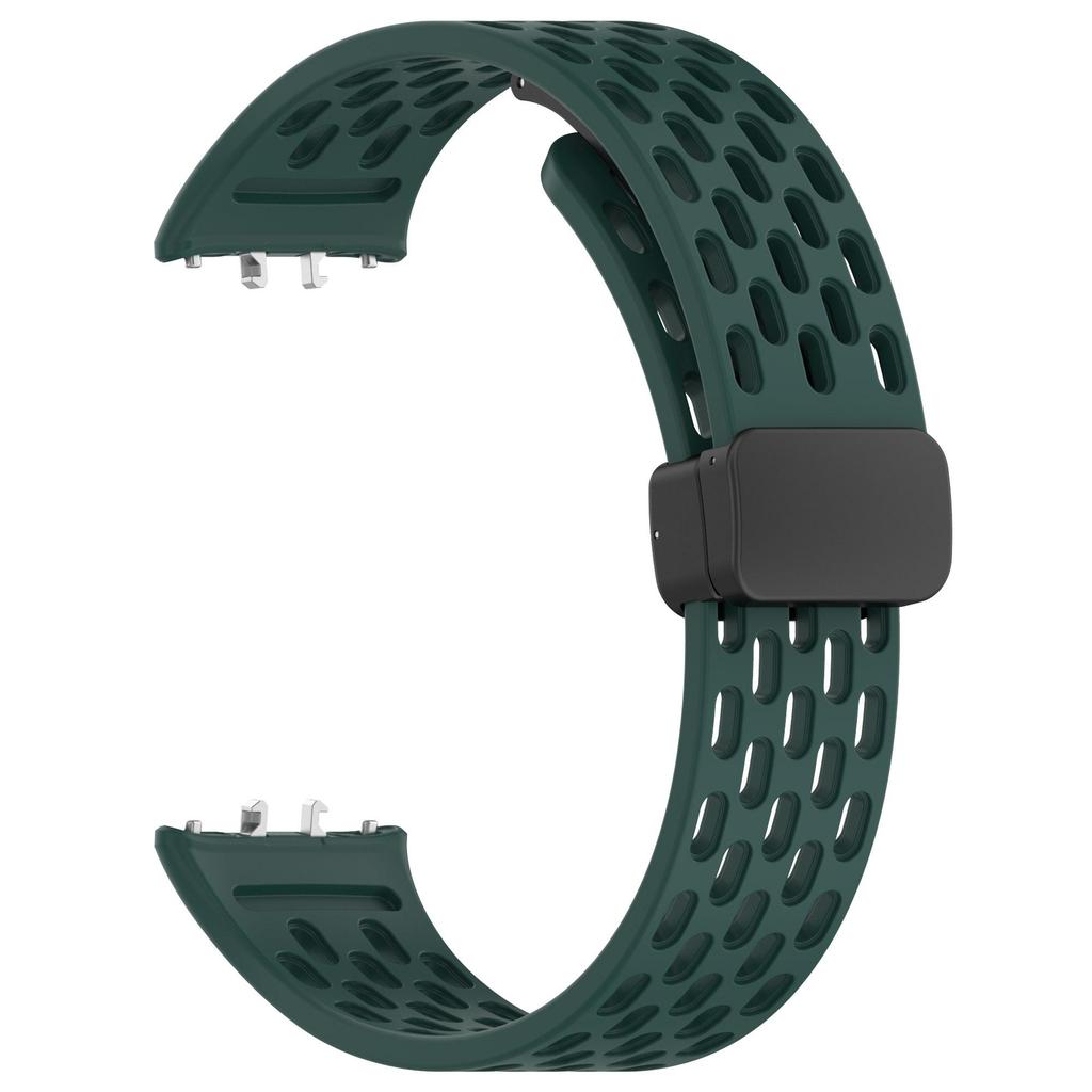 Спортивный силиконовый ремешок для Samsung Galaxy Fit 3 Магнитная застежка Браслет для Galaxy Fit3 Умные часы Ремешок Наручный ремешок Аксессуары