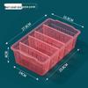Прозрачный прямоугольный настольный органайзер-ящик