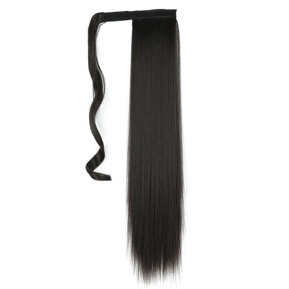 MISS WIG Женская мода, длинный прямой хвост, наращивание синтетического волокна, женская повседневная одежда, наращивание волос с запахом