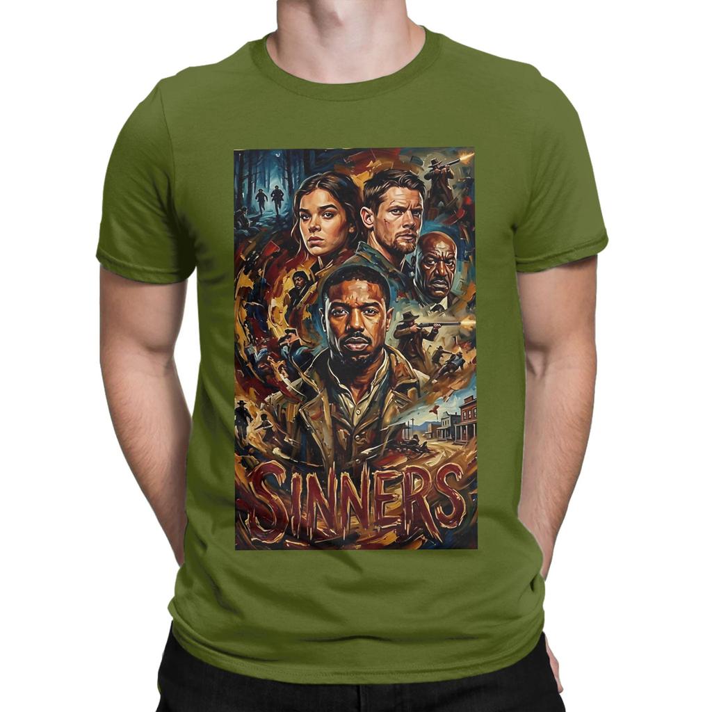 Sinners Run From What Is Coming Graphic 100 Cotton TShirt Sinners Tees Tops For Unisex