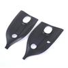 For Smart Fortwo Forfour 453 2016- ABS Carbon Fiber Door Handle Cover Door Bowl Frame Trim Exterior Accessories