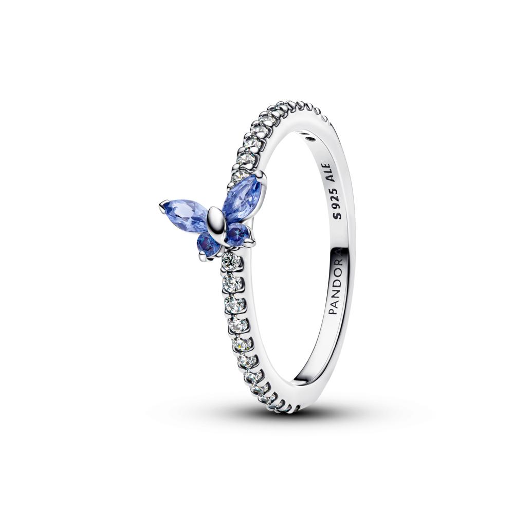 Кольцо Pandora 'Искрящаяся бабочка' 194269C01
