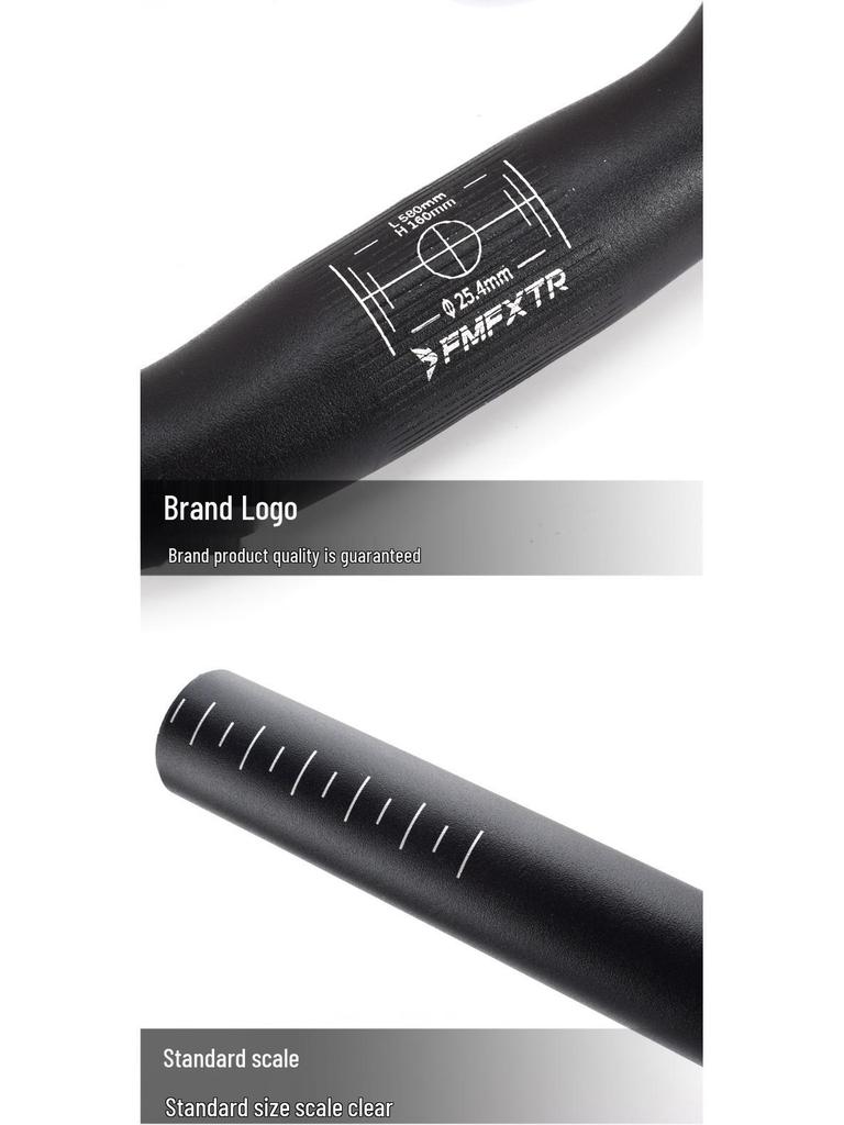 Retro M-Shaped Aluminum Alloy Folding Bicycle Handlebar, 25.4mm, Small Swallow Design, Heightened 412 Modified