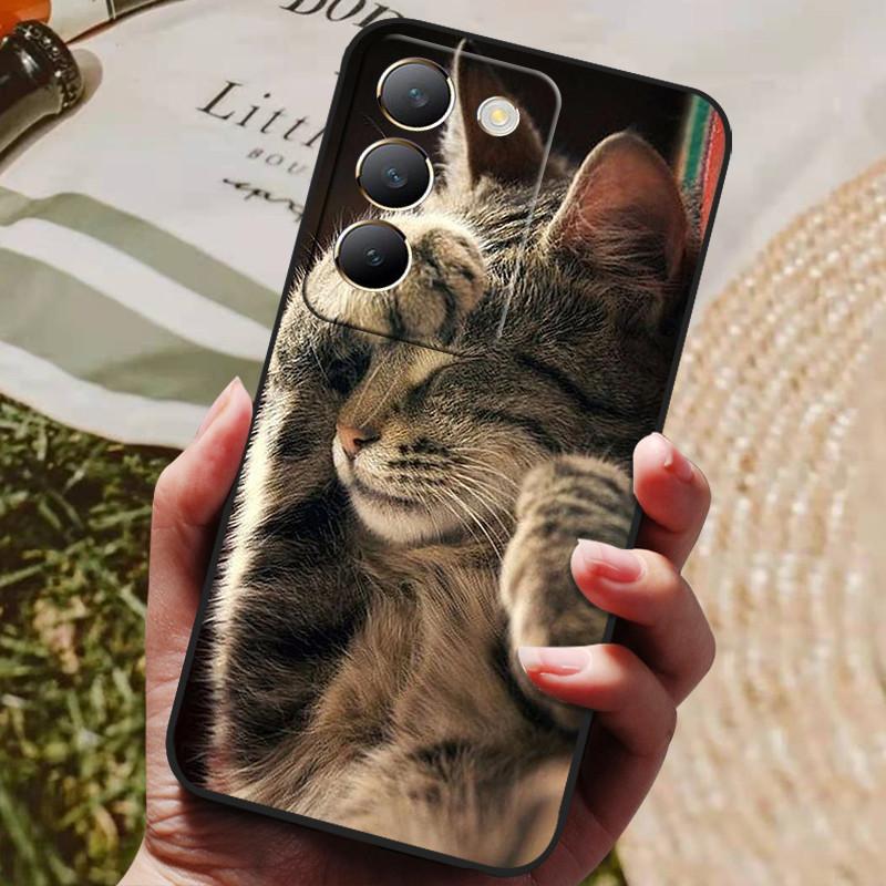 Для чехла Vivo V40 SE Роскошные Милые TPU Мягкие Силиконовые Чехлы для Телефона для Vivo V40 SE 5G Защитные Оболочки Бамперы Para Vivo V40SE Capa