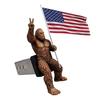 Патриотичная накладка на фаркоп 'Большой Фут' для приемников 1,25/2 дюйма Смешной аксессуар 'Большой Фут' для автомобилей, внедорожников, пикапов