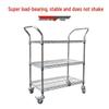 Reinforced Stainless Steel Material Handling Trolley