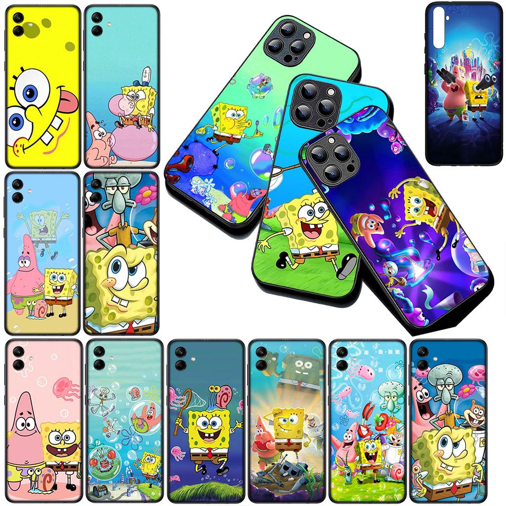 Cover for Samsung Galaxy S20 S22 S21 FE Ultra Plus A07 A17 A15 A16 A25 A57 A37 Phone Case S-SpongeBobs-Cute S-SquarePants-Poster