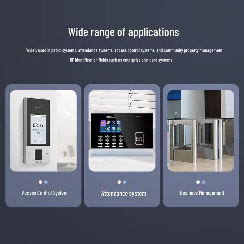 ZKTECO F18 Access Control & Attendance System CN plug (adapter included)
