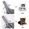 Sling Cat Crossbody Bag Breathable Dog Carrier Pouch Durable Pet Shoulder Bag  For Travel