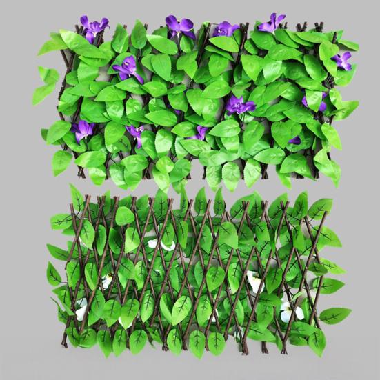 Расширяющиеся панели для садовых цветов, искусственные растения, реалистичные, яркие цвета, устойчивые к ультрафиолетовому излучению