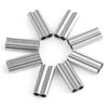 Hot Oval High Quality Line Crimping Sleeves Fishing Wire Tube Stainless Steel Double Copper Tube