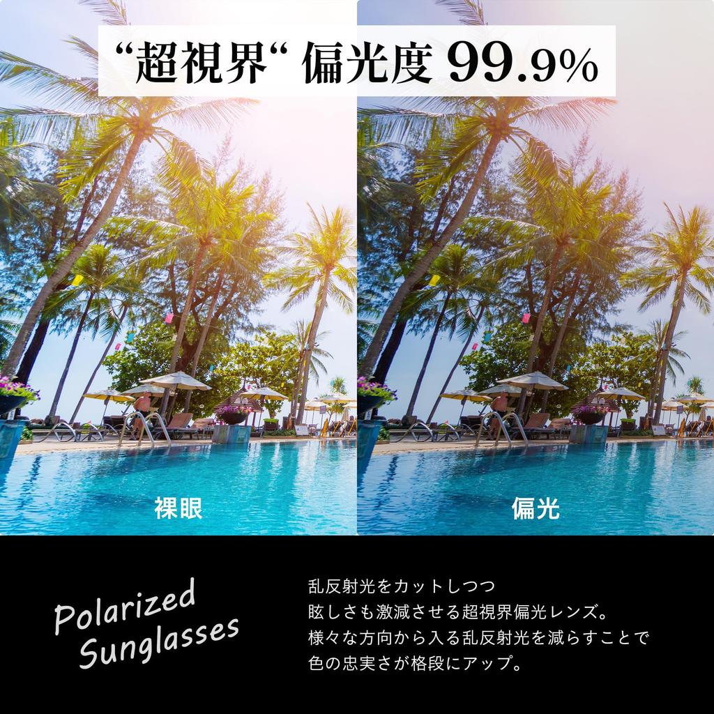 Bokenoh Polarized Photochromic Sunglasses Metal for and Driving Men's (CF-ST-12) [Sabae Planning/Ultra-Lightweight Frame] Fishing, Sports,